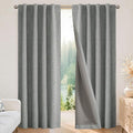 Joydeco 100% Blackout Curtains for Bedroom by JOYDECO
