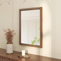 Axeman 22x30 Wood Wall Mirror, Rustic Bathroom Mirror, Vintage Wall Mounted by Axeman