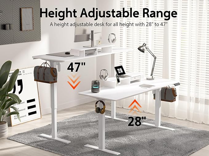 63x24 Inches Electric Standing Desk - Image 4