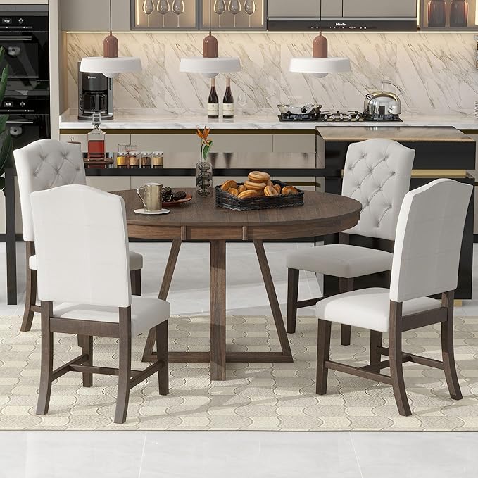 Ball & Cast 5 Piece Dining Table Set - Image 2