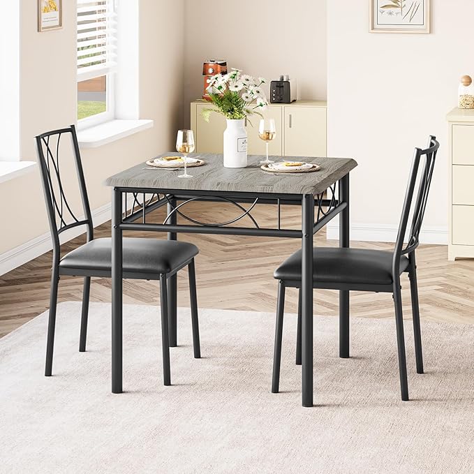 Dining Table Set for 2, Kitchen Table - Image 4