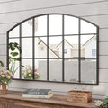 Wide Window Pane Mirror, Grid Large Decorative Wall Mirrors by Brauthon