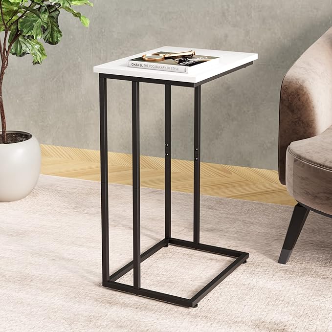 Innerjoin Wide C Side Table, C Couch Laptop Table by InnerJoin