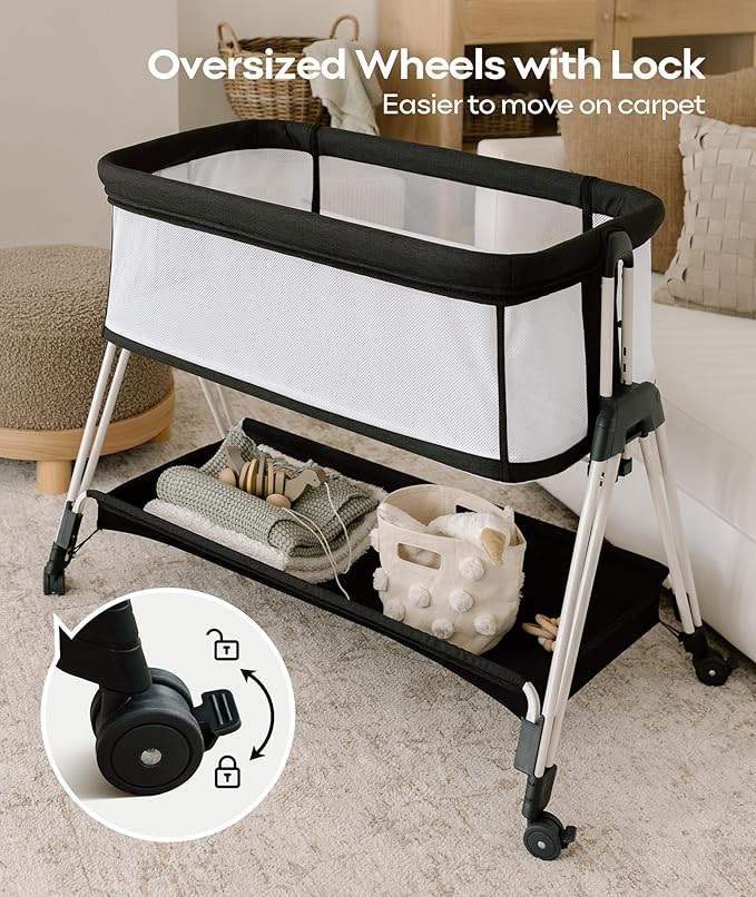 Fodoss Baby Bassinet Bedside Sleeper - Image 5