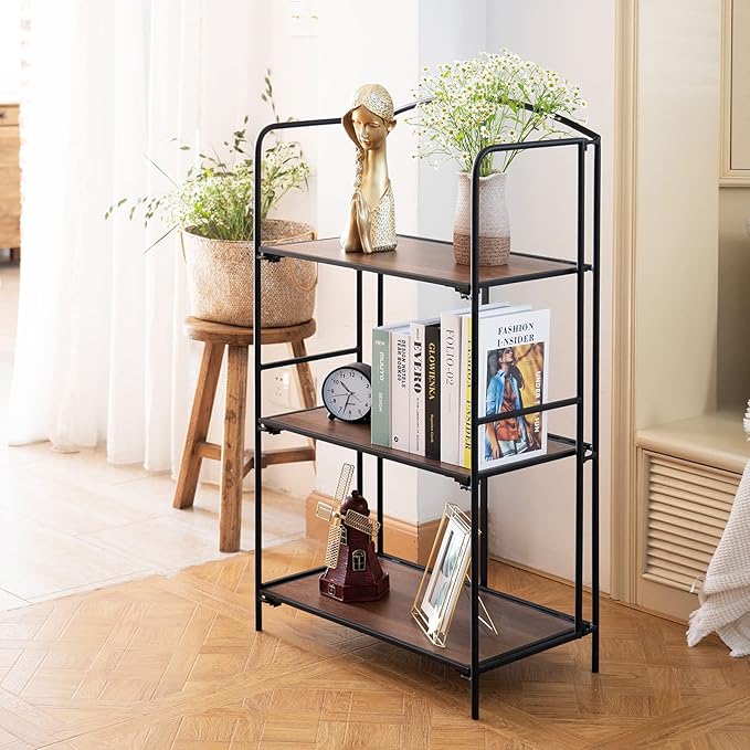 Crofy No Assembly Folding Bookshelf - Image 7