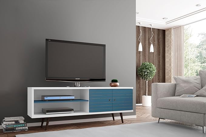 Manhattan Comfort Liberty Mid Century Modern TV Stand - Image 2