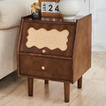CozyDH Rattan Farmhouse Nightstand by CozyDHDuvetCover