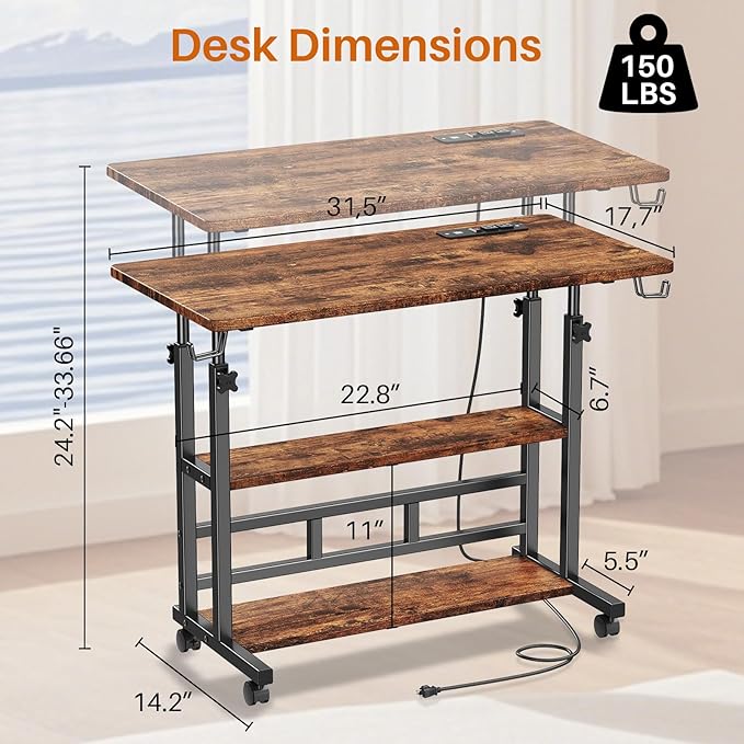 Adjustable Height Standing Desk - Image 2