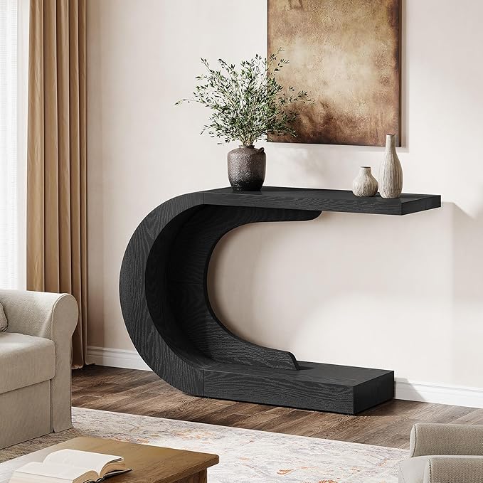 Tribesigns 43.3" Mid-Century Modern Console Table - Image 3