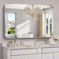 FORBATH 55x36 Inch Large Bathroom Mirror by FORBATH
