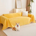 MYSKY HOME Sectional Couch Cover Sofa Covers Thick Couch Covers by MYSKYHOME
