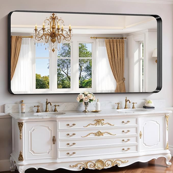 FORBATH 72x36 Inch Oversized Bathroom Mirror by FORBATH