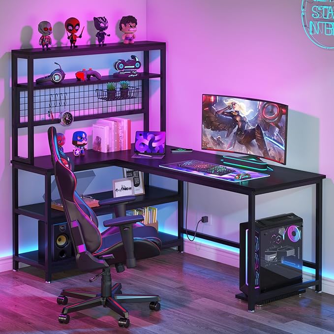 Tribesigns 55" Large Computer Desk - Image 3