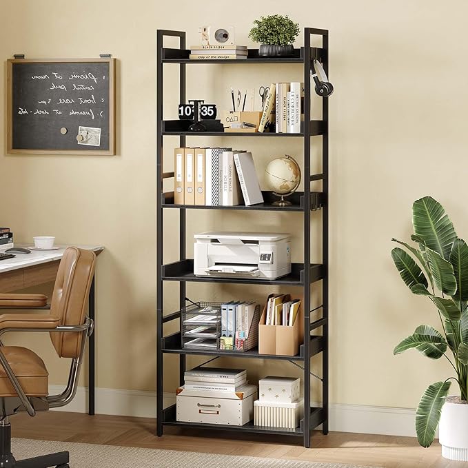 Rolanstar Bookshelf 6 Tier - Image 6