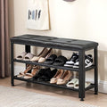 Apicizon 35.5" Shoe Rack Bench, 3-Tier Entryway Bench, by APICIZON