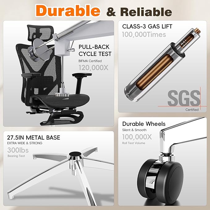 GABRYLLY Ergonomic Office Chair - Image 9