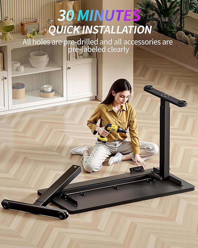 Standing Desk Electric Adjustable Computer Desk-Stand up Desk Office Gaming - Image 7