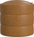 HomePop Storage Round Ottoman by HomePop