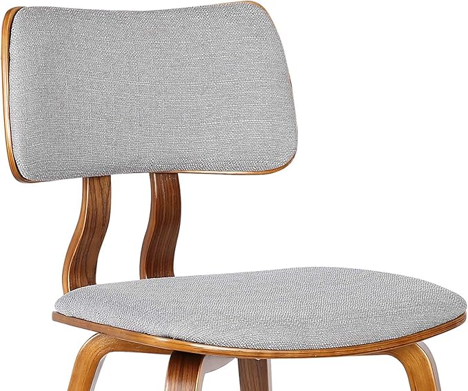 Armen Living Jaguar Mid Century Modern Dining Accent Chair - Image 9