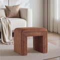 Get Set Style Vanity Stool Chair, Modern Wool Ottoman Foot Stool by GetSetStyleFurniture