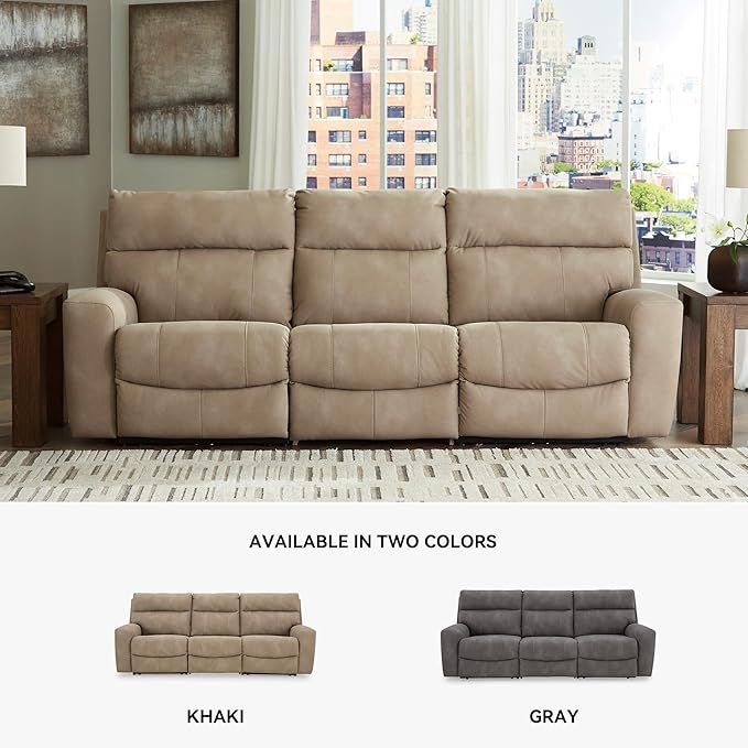 Signature Design by Ashley Next-Gen DuraPella Contemporary Faux Leather Modular - Image 7