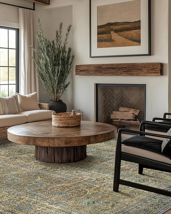 8X10 Area Rugs Machine Washable Rugs - Image 3