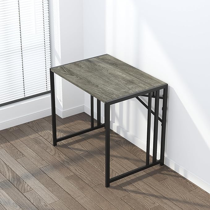 32 inch Small Folding Desk, Writing Gaming Computer Camping Desk - Image 7