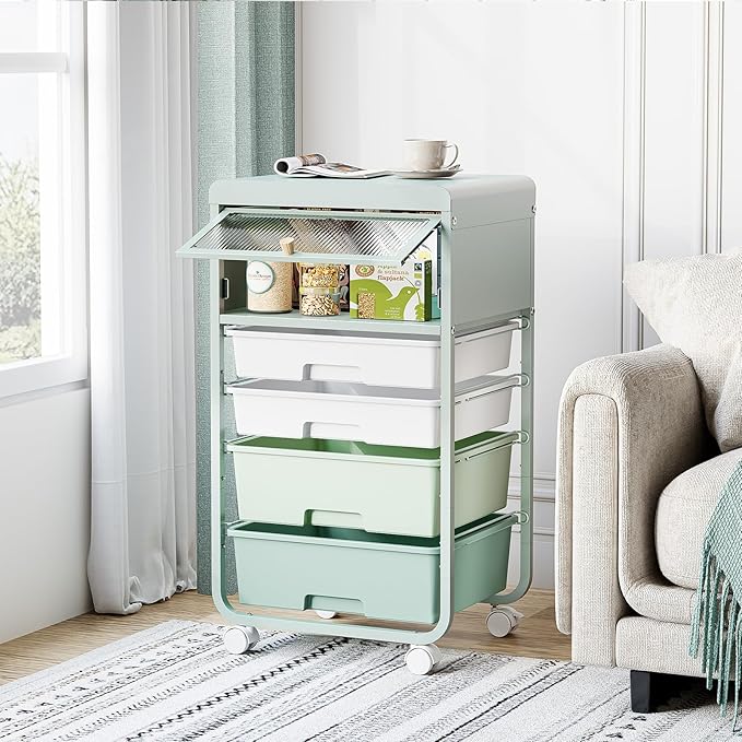 Utility-Rolling-Storage-Drawer-Craft-Cart-Organizers - Image 7