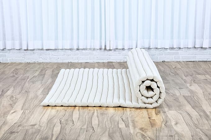 Leewadee - Foldable Floor Mattress - Japanese Roll Up Futon -Trifold Tatami - Image 6