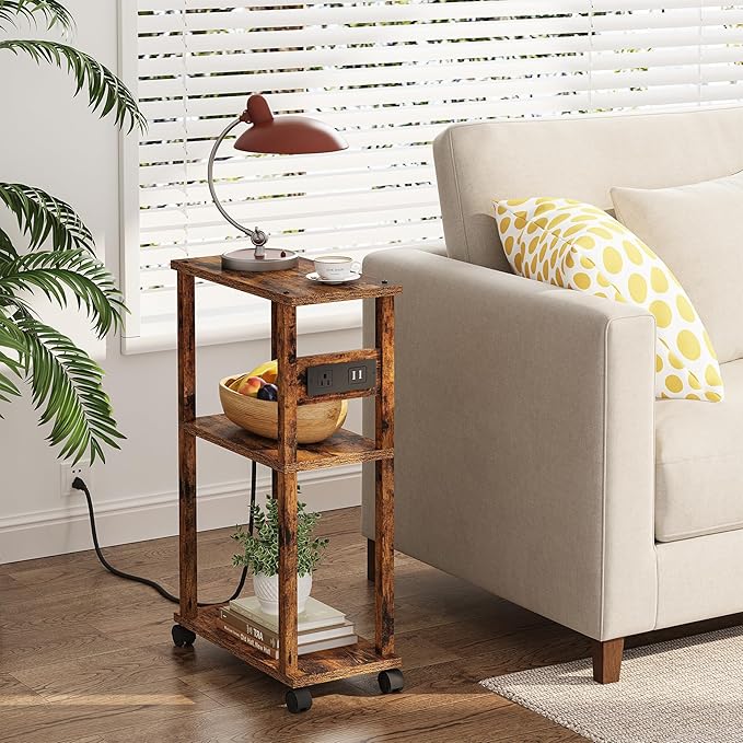 TUTOTAK Small Narrow Side Table - Image 5