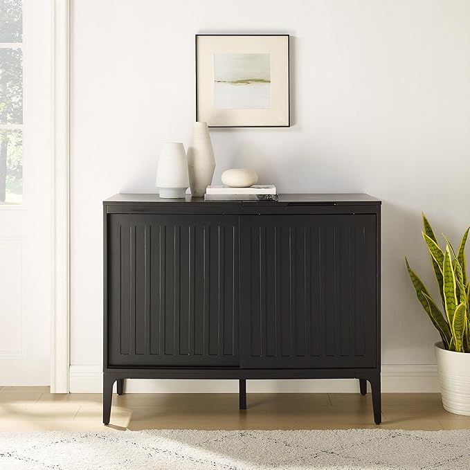 Crosley Furniture Asher Media Console and Record Player Stand - Image 10