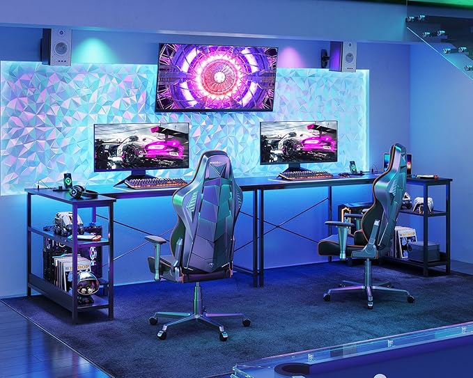 ODK 55 Inch L Shaped Gaming Computer Desk - Image 2