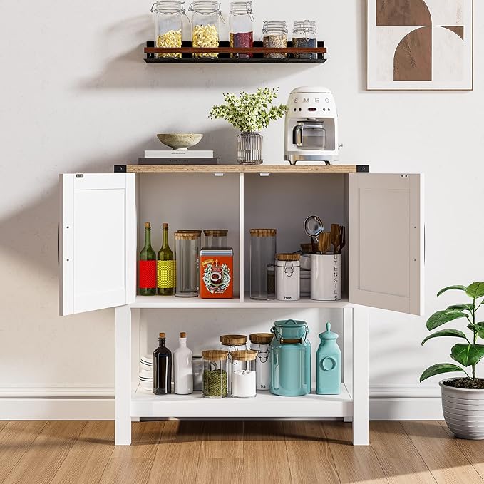 Console Table Coffee Bar Cabinet Sofa Table, 31.5 L x 13.8 D x 34.65 H - Image 7