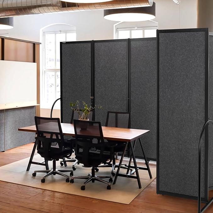 Folding Room Partition, Privacy Room Screen - Image 5