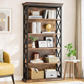 Tribesigns 6-Tier Bookcase, 71 Inches Industrial Bookshelves and Bookcases by Tribesigns