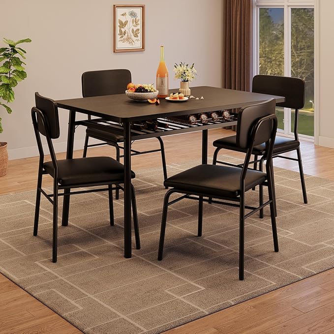GAOMON 5-Piece Dining Table Set - Image 3