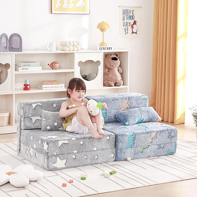 Folding Sofa Bed Floor Mattress - Image 9