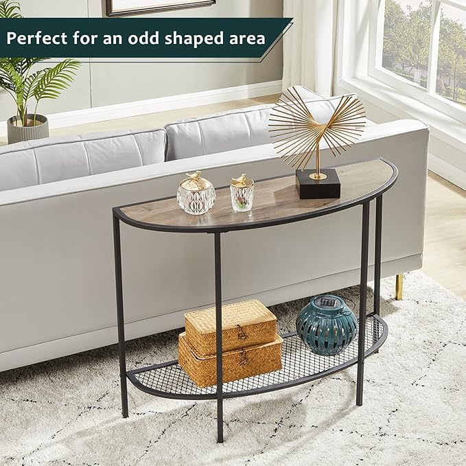 SAYGOER Console Table 2 Tier Narrow Entryway Table - Image 6