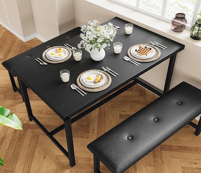 Dining Table Set for 4, Kitchen Table - Image 4