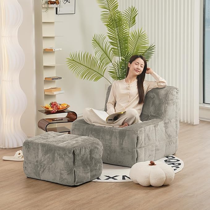 N&V CUBICUS Sofa, Single Seated Foam Sofa, Armless Floor Sofa, ALL NEW HYBRID - Image 3