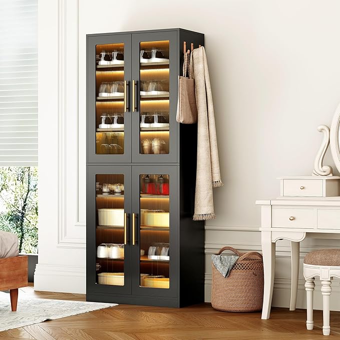 LITTLE TREE Stylish 8-Tier Vertical Shoe Rack - Image 4