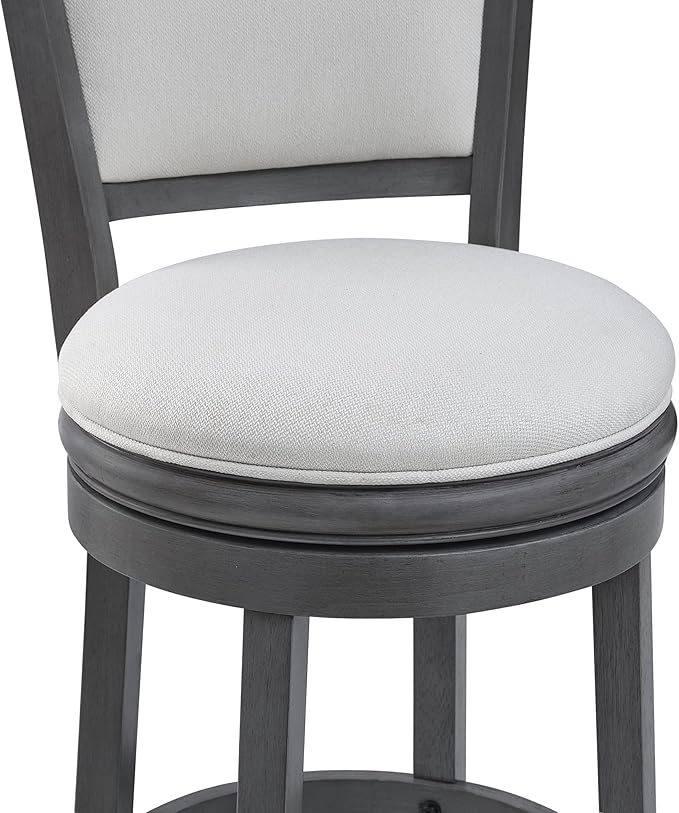 Ball & Cast Upholstered Swivel Counter Stools Kitchen Bar Stools 24" Seat - Image 6