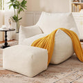 Big Bean Bag Chair for Adults & Kids, Ultra Soft Living Room Bean Bag by Vellorise