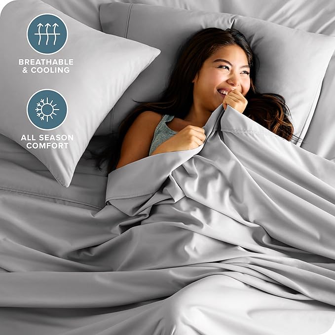 Bare Home California King Sheet Set - Image 3
