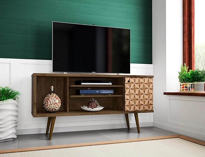 Manhattan Comfort Liberty Mid Century Modern TV Stand - Image 2
