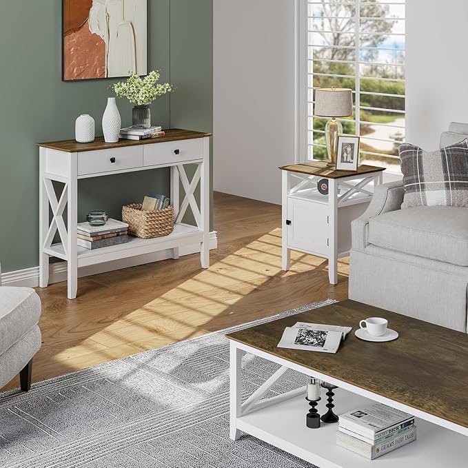Console Table, Sofa Table 13.8" D x 39.37" W x 31.5" HEntryway Table - Image 7