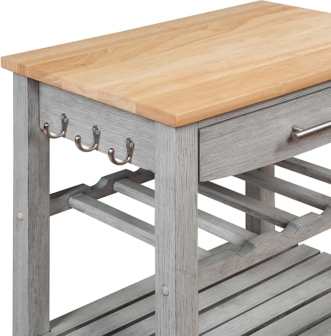 Convenience Concepts Ellaine 4 Tier Kitchen Cart - Image 10