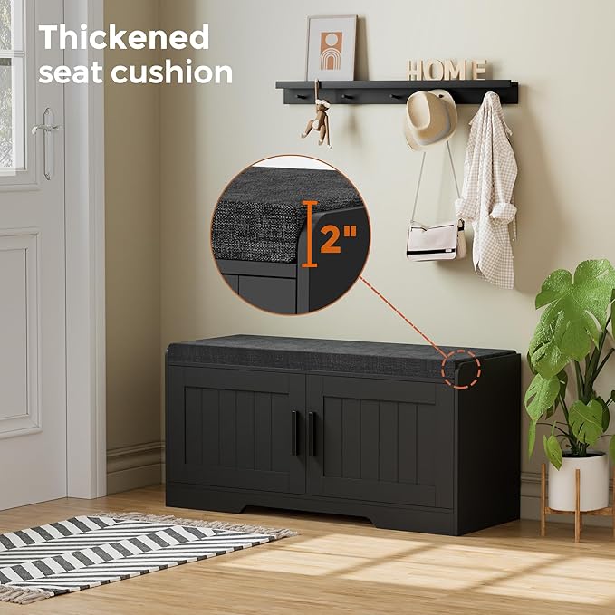 2-Tier Storage Bench, Shoe Bench - Image 4