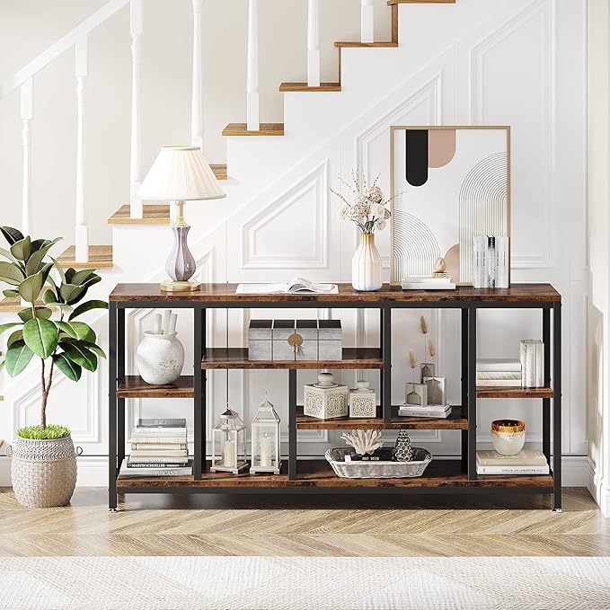 Tribesigns Console Sofa Table, 70.9 inch Extra Long Table Behind Couch - Image 5