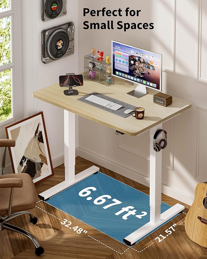 Okin Small Electric Standing Desk - Image 5